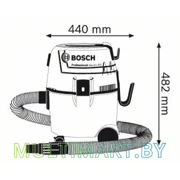 Пылесос Bosch GAS 20 L SFC картинка 2